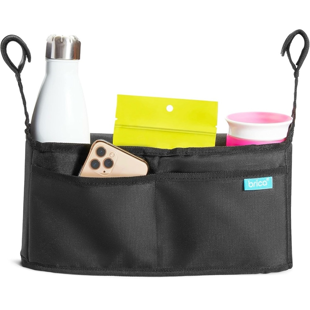Brica Black Stroller Organizer